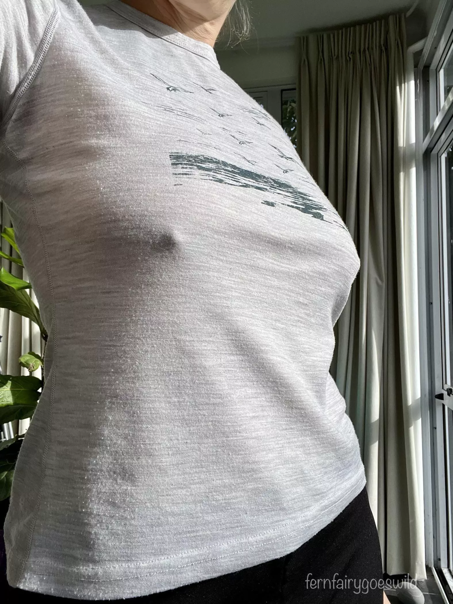 Braless under my hiking top posted by Fernfairygoeswild