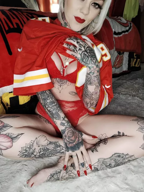 ❤️💛 Chiefs Kingdom 👑💋 by Tattooedbarbie86