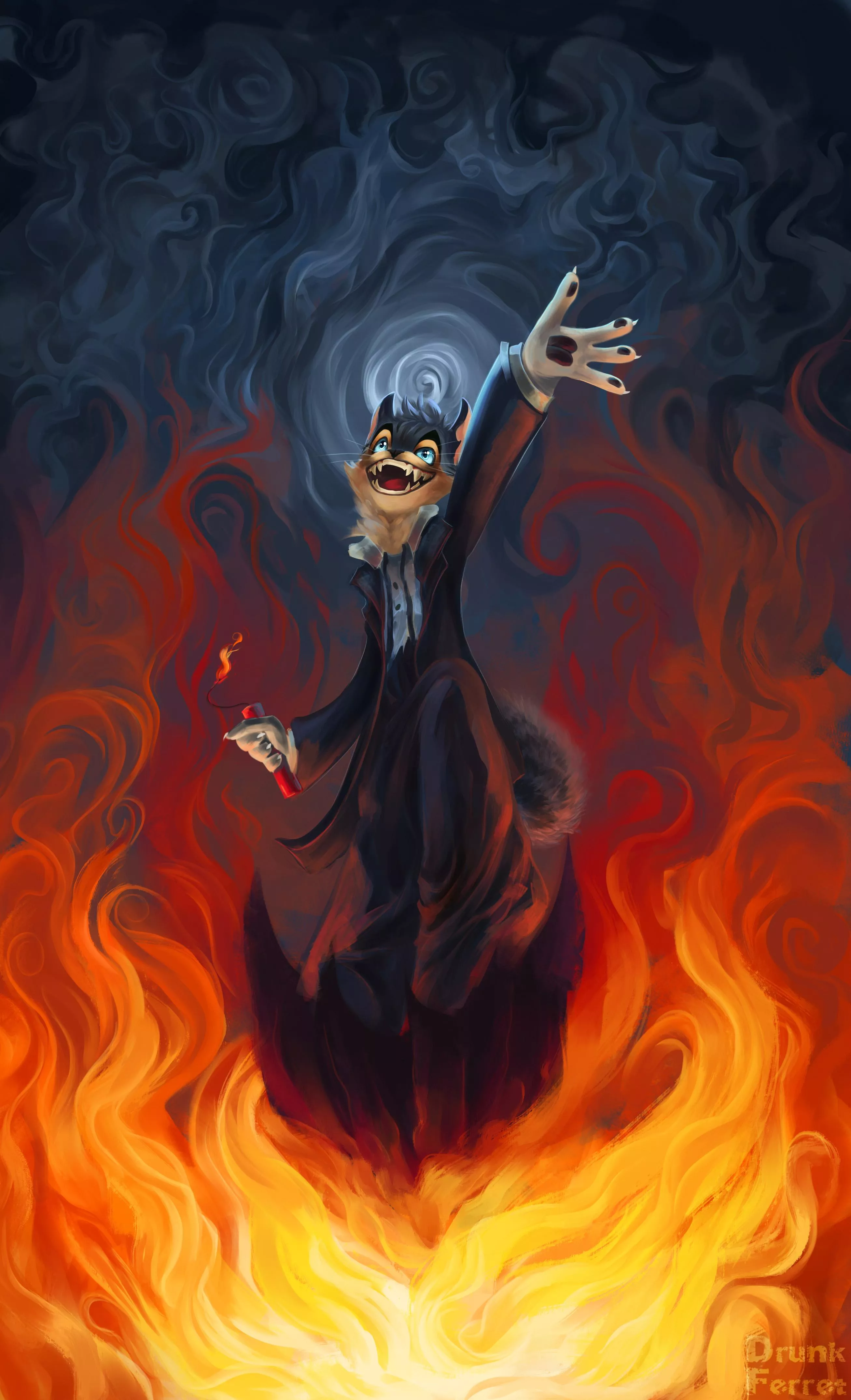 Come gather, gather all around! (fanart by me) posted by -DrunkFerret-