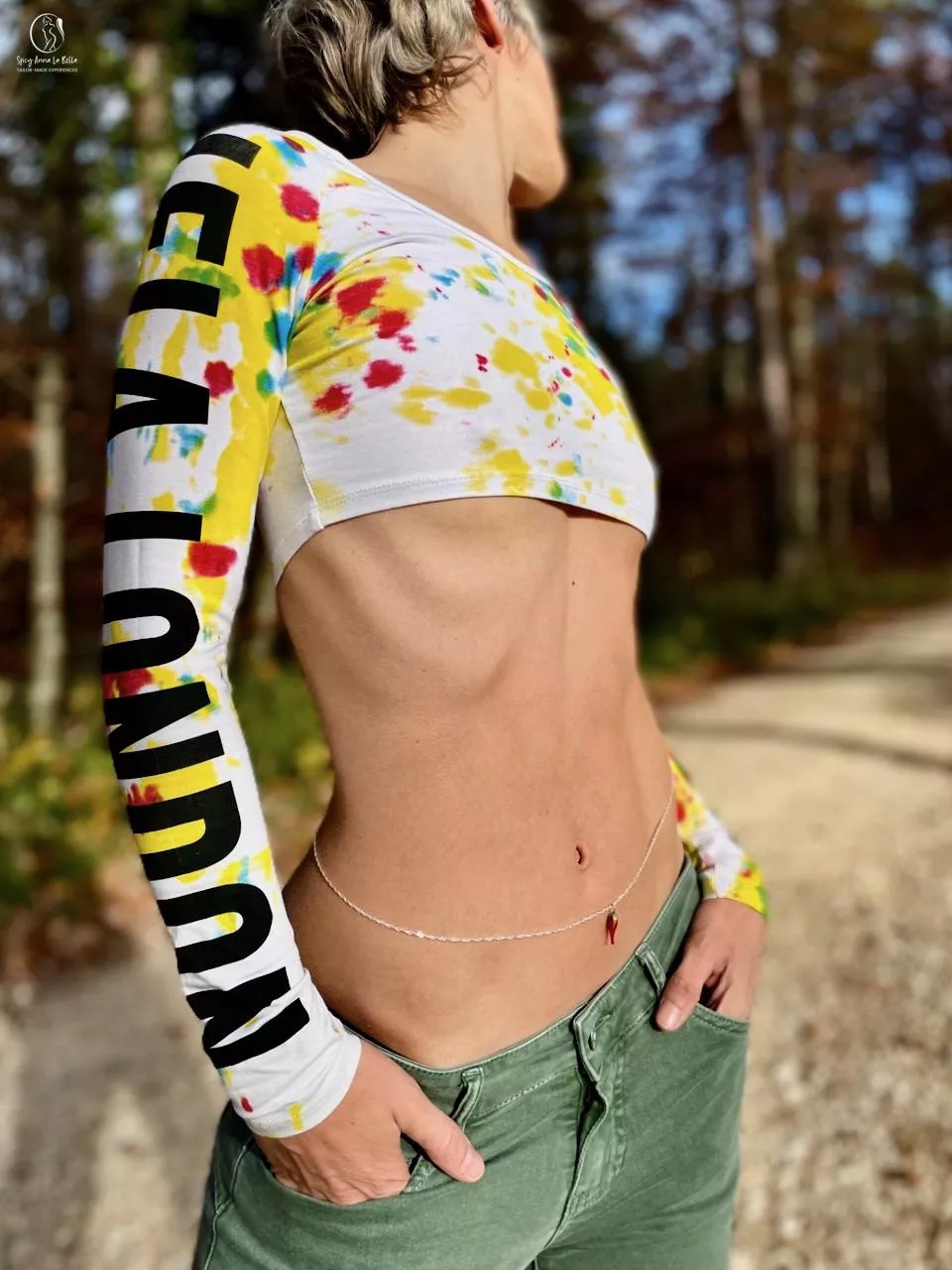 Enjoying a tiny walk through the forest posted by spicy_anna_la_bella