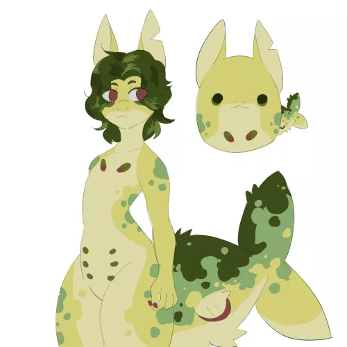 Fishy time! Open adopt (ota) (Art by me @pawsitively.ink (Instagram)) by Pawsitively_ink