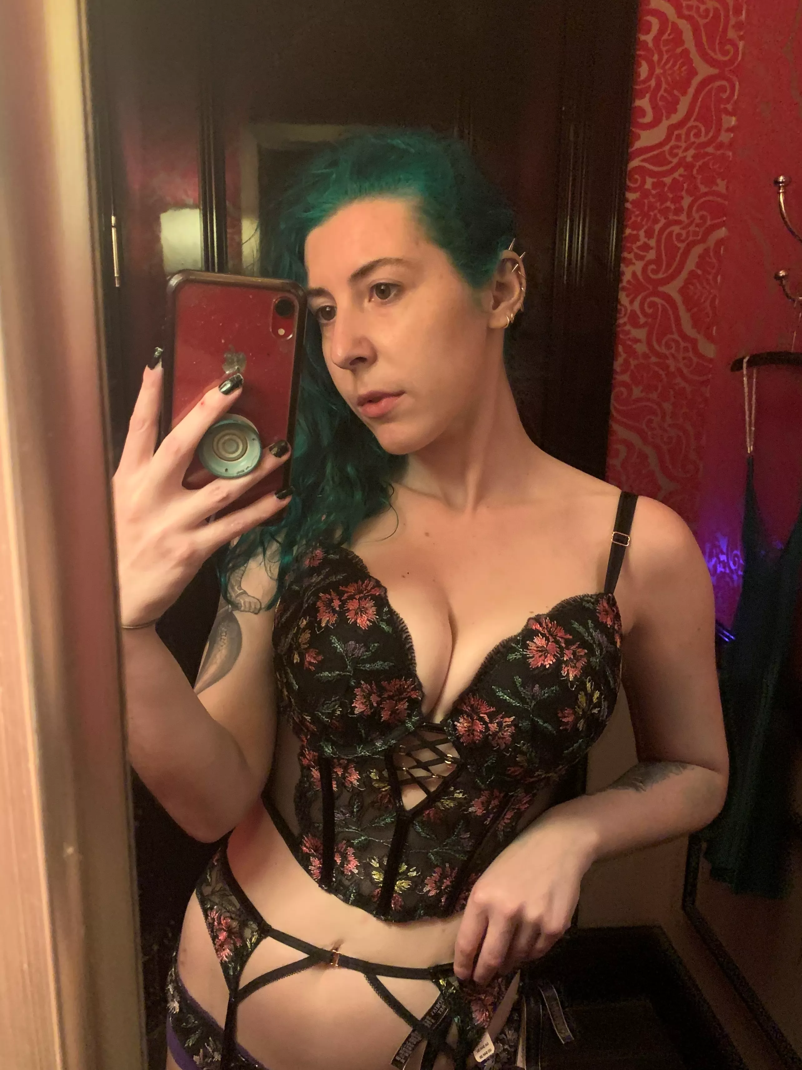 Floral corset posted by sirenskiss3