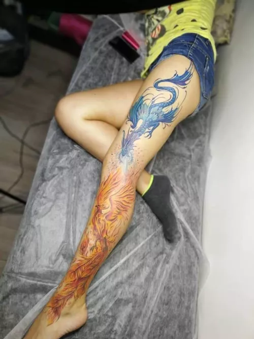 I am very glad that I now have such a wonderful tattoo. It looks amazing :) by backProject30