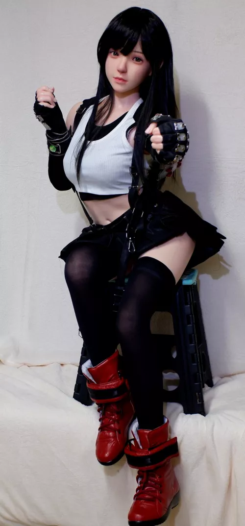 I found a picture I took 9 months ago on my computer. TifaLockhart cosplay😺 by nyangnyangtank