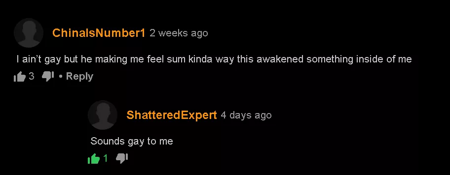 I found both these comments quite amusing posted by Josh_Stoltman