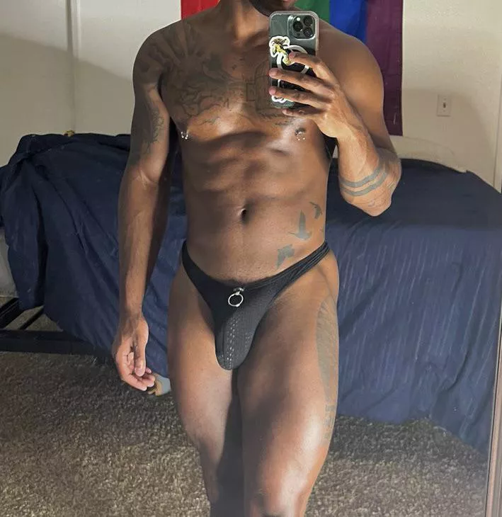 I love my black thong posted by Zealousideal_Cow4295