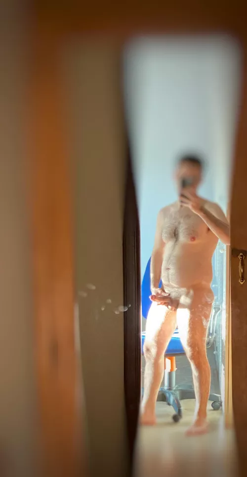 I need to clean the mirror by suckerlover