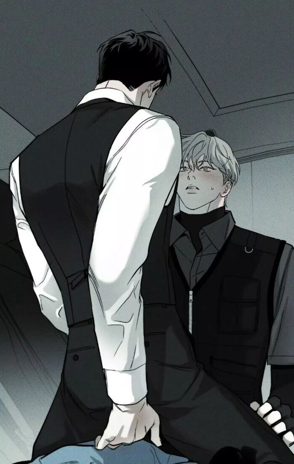 I’m screaming so hard because I thought he was definitely the Seme (He’s tough and the other guy is pretty af) but then he just hopped on him like that!!!AAHHHHHHHHH… Sauce: [The Pizza Delivery Man and The Gold Palace] posted by Joobebe514