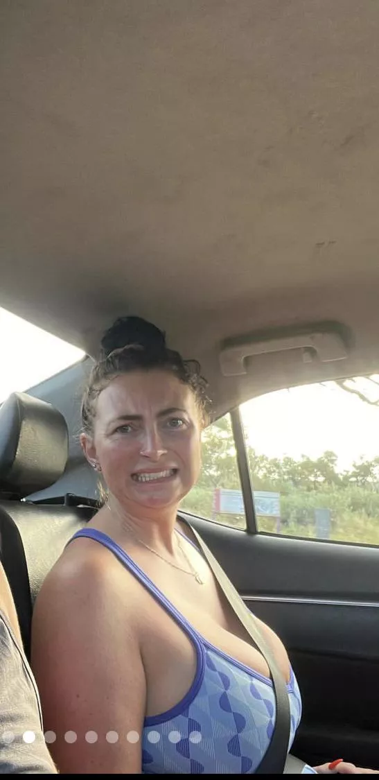 In the car posted by doner22