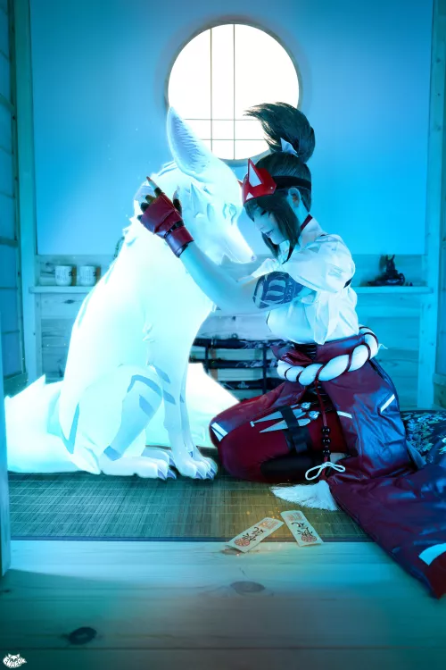 Kiriko from Overwatch 2 by - 'Enafox' by Enafox_