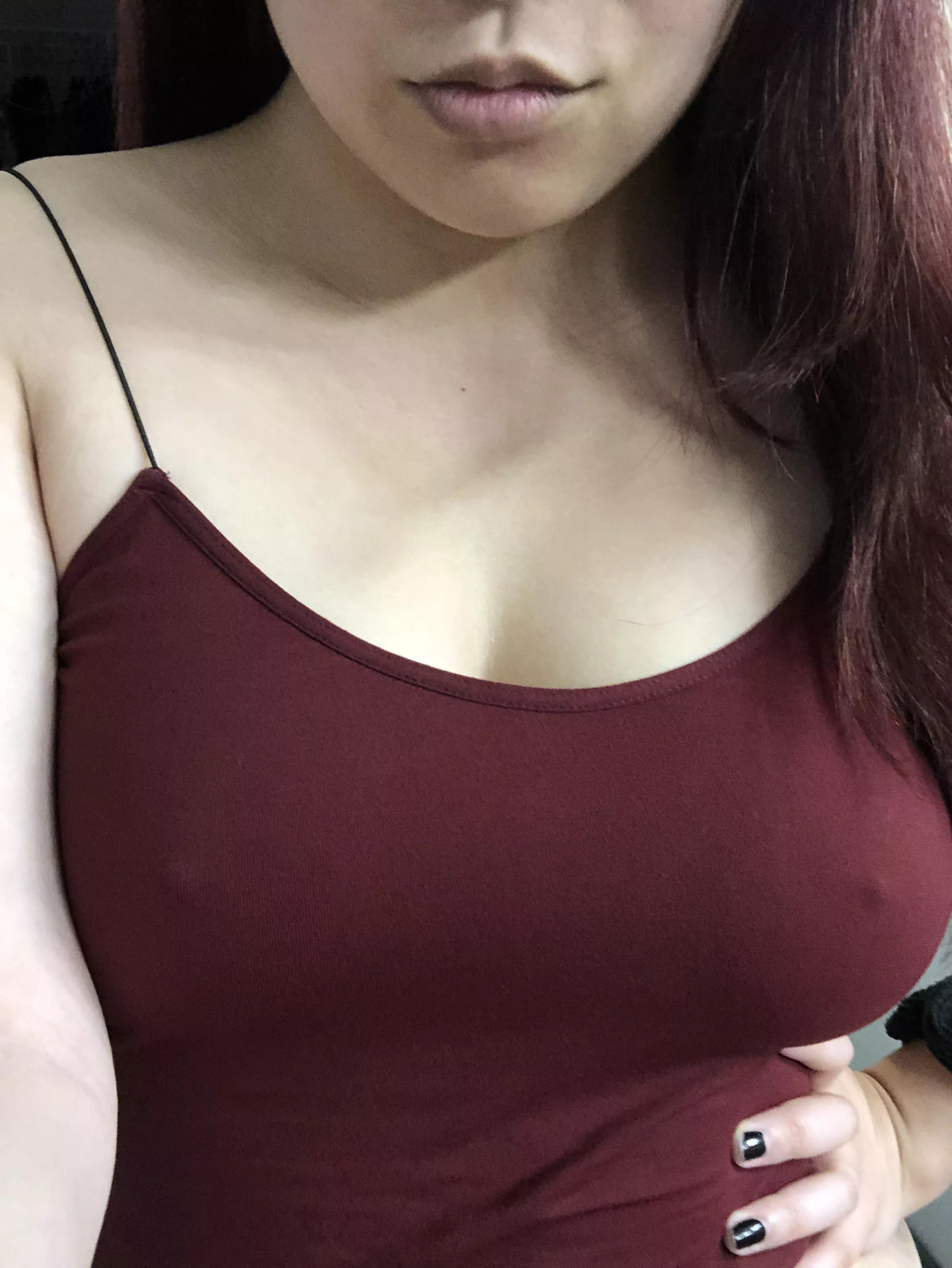 Love soft shirts and no bra posted by little-ri