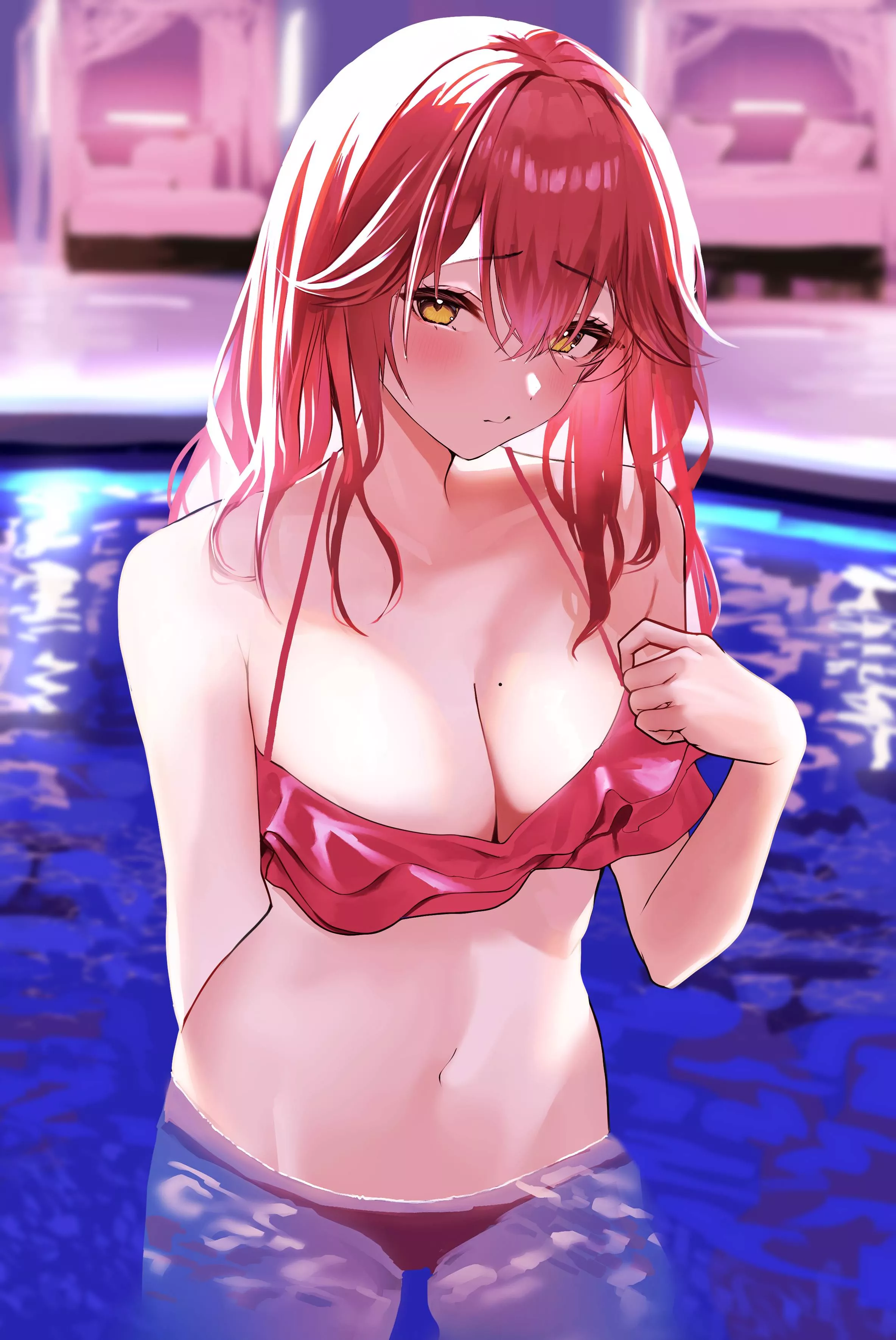 Nighttime Swim [Artist's Original] posted by CheetahSperm18