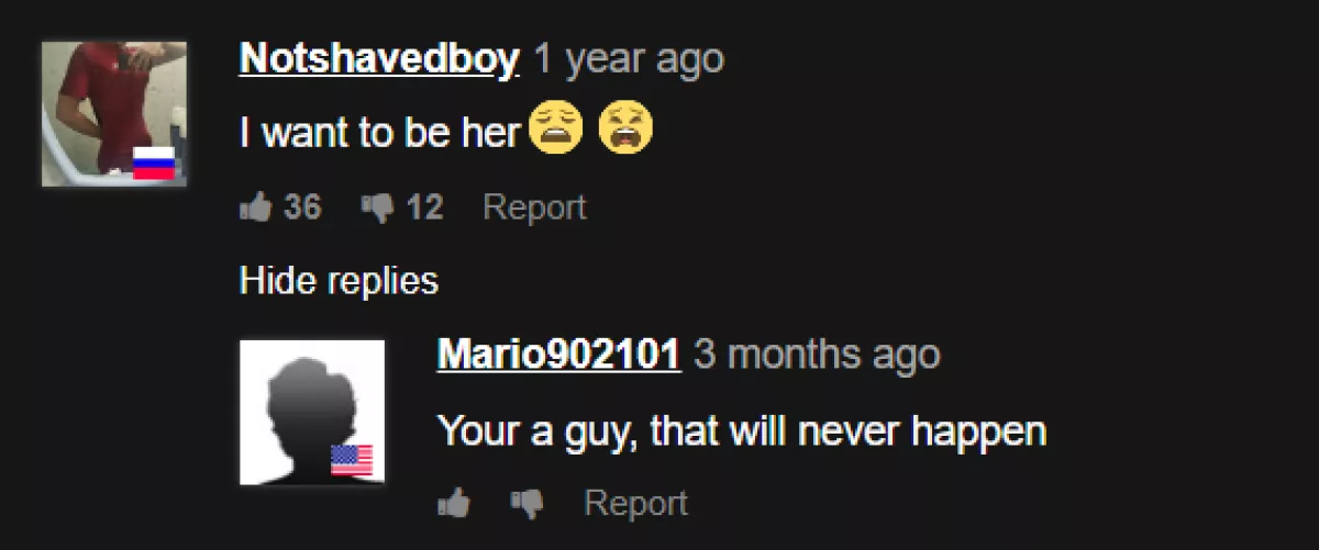 Ok ok listen it isn't Pornhub but all of the other subreddits I found with porn comments were bad by SOAPYMINE