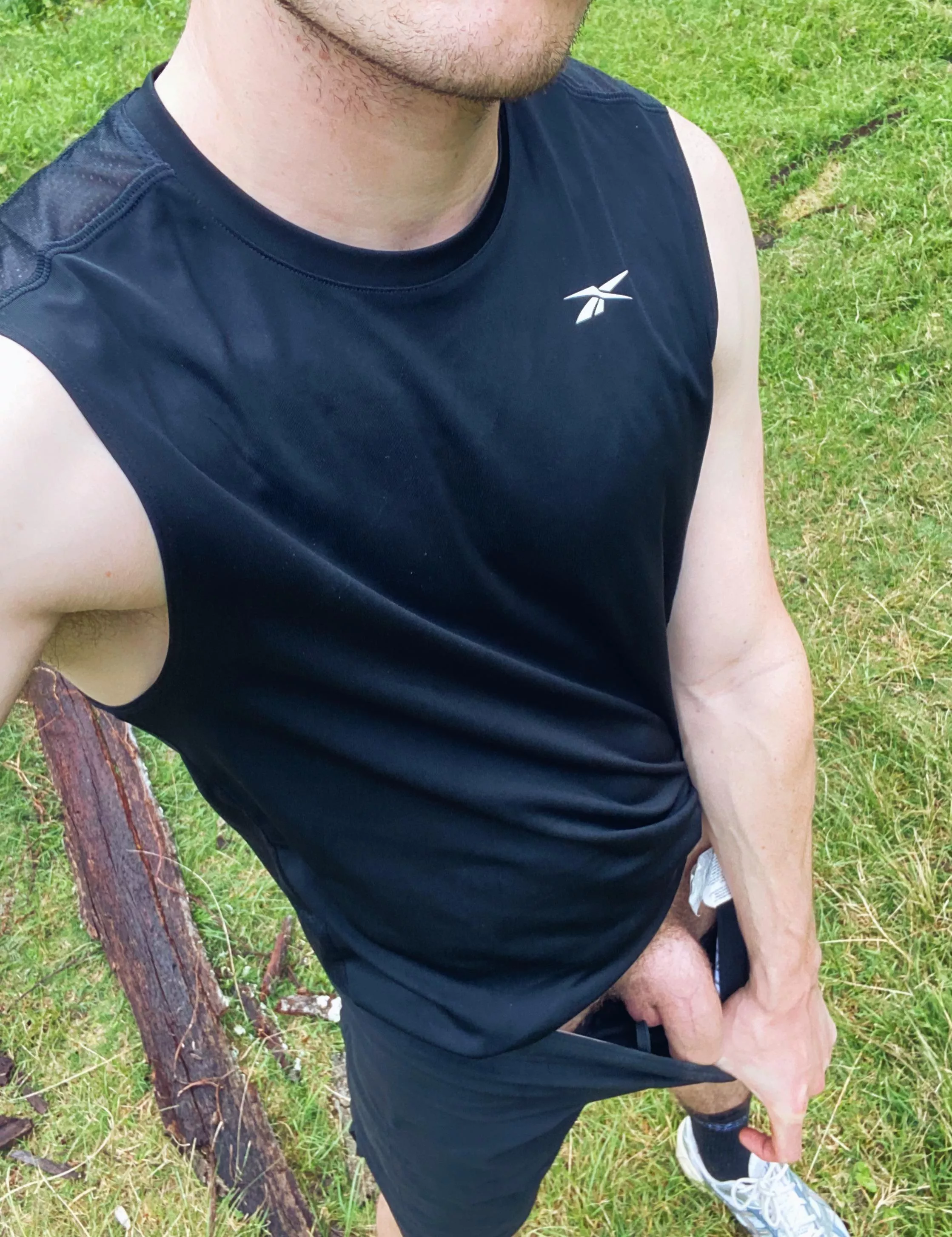 Out for a run. 🏃‍♂️😈 posted by Fredswim