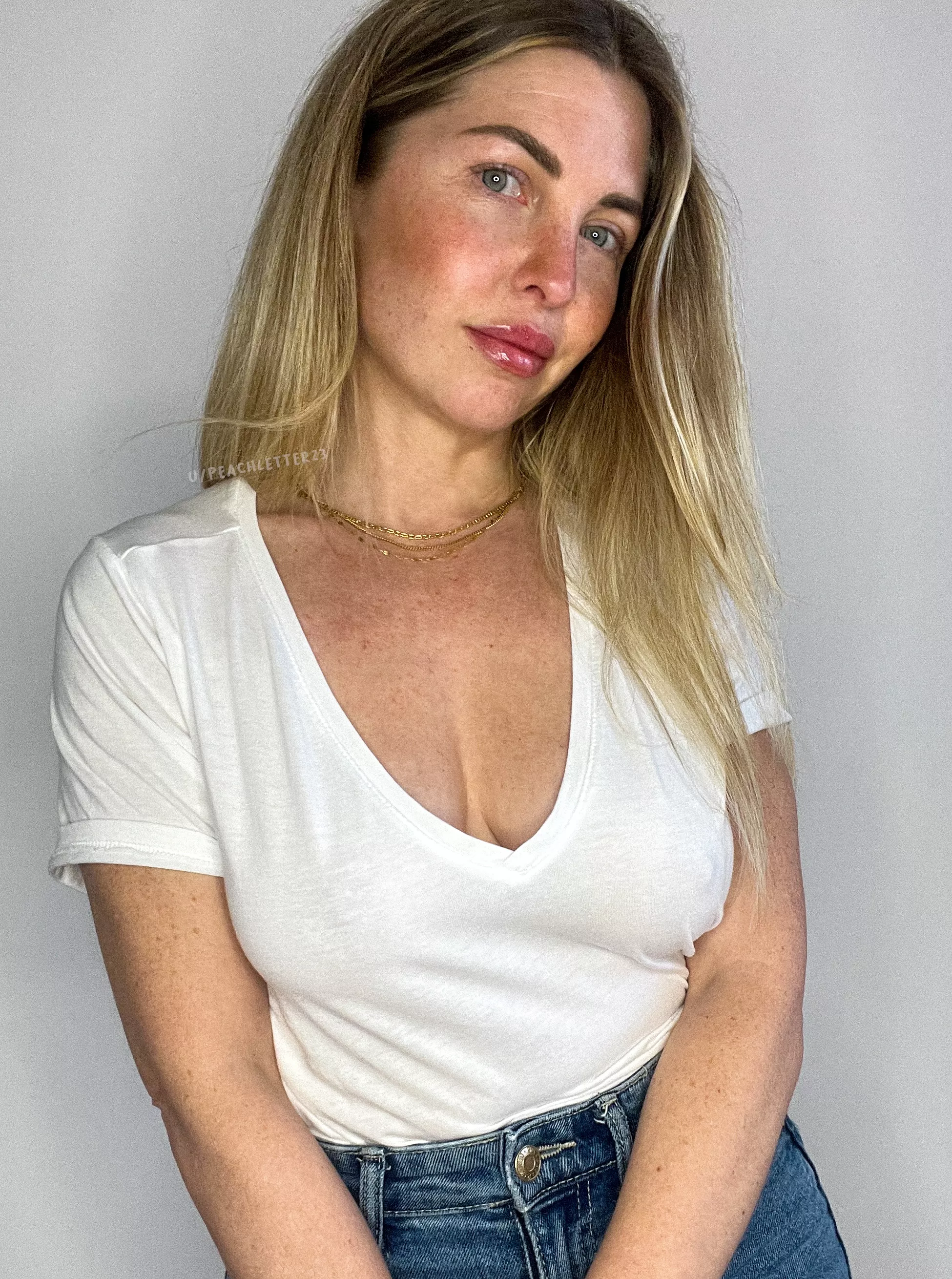 Perfect braless casual outfit today posted by peachletter23