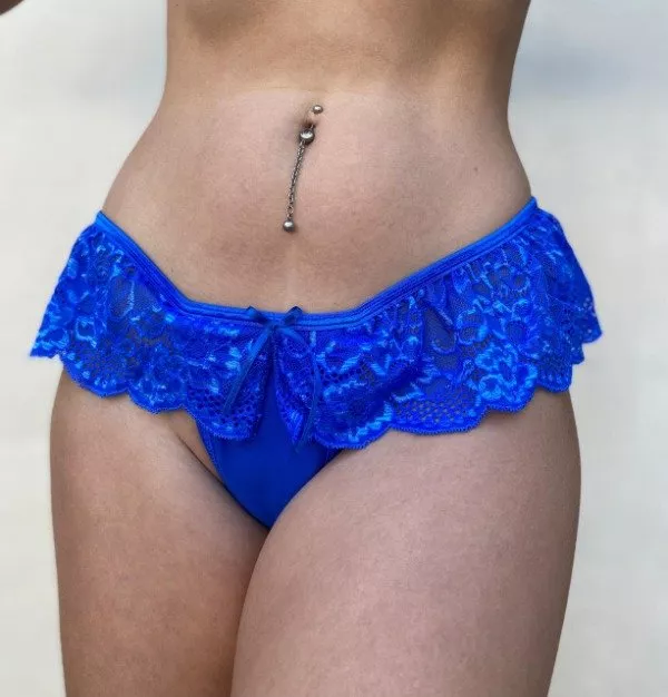 Piercing AND blue, opinions? posted by SexieBellagirl