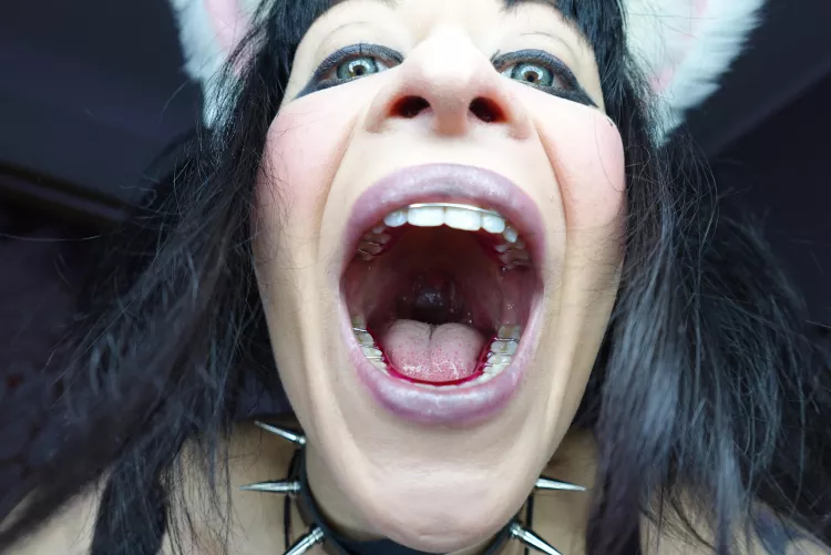 Please open as wide as you can [OC] by saphira_asmr