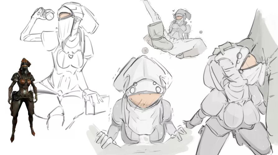 [Protea] Doodles (aukkunsfw) by Darthmufin