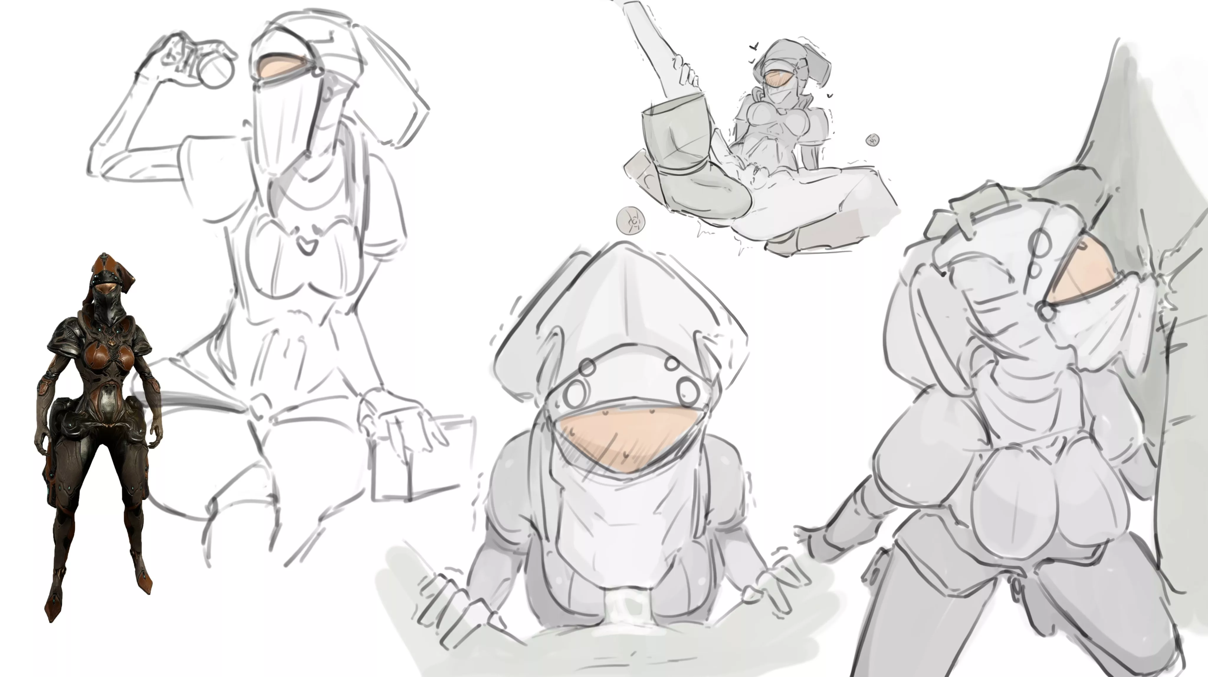 [Protea] Doodles (aukkunsfw) posted by Darthmufin