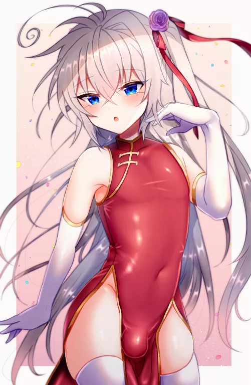 Red Dress Beauty (Aki) [Original] by sequence_string