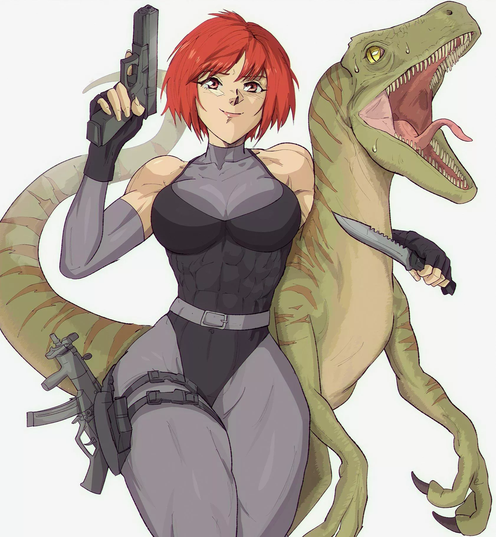 Regina (@yoracrab) [Dino Crisis] posted by TheTMoneyMan