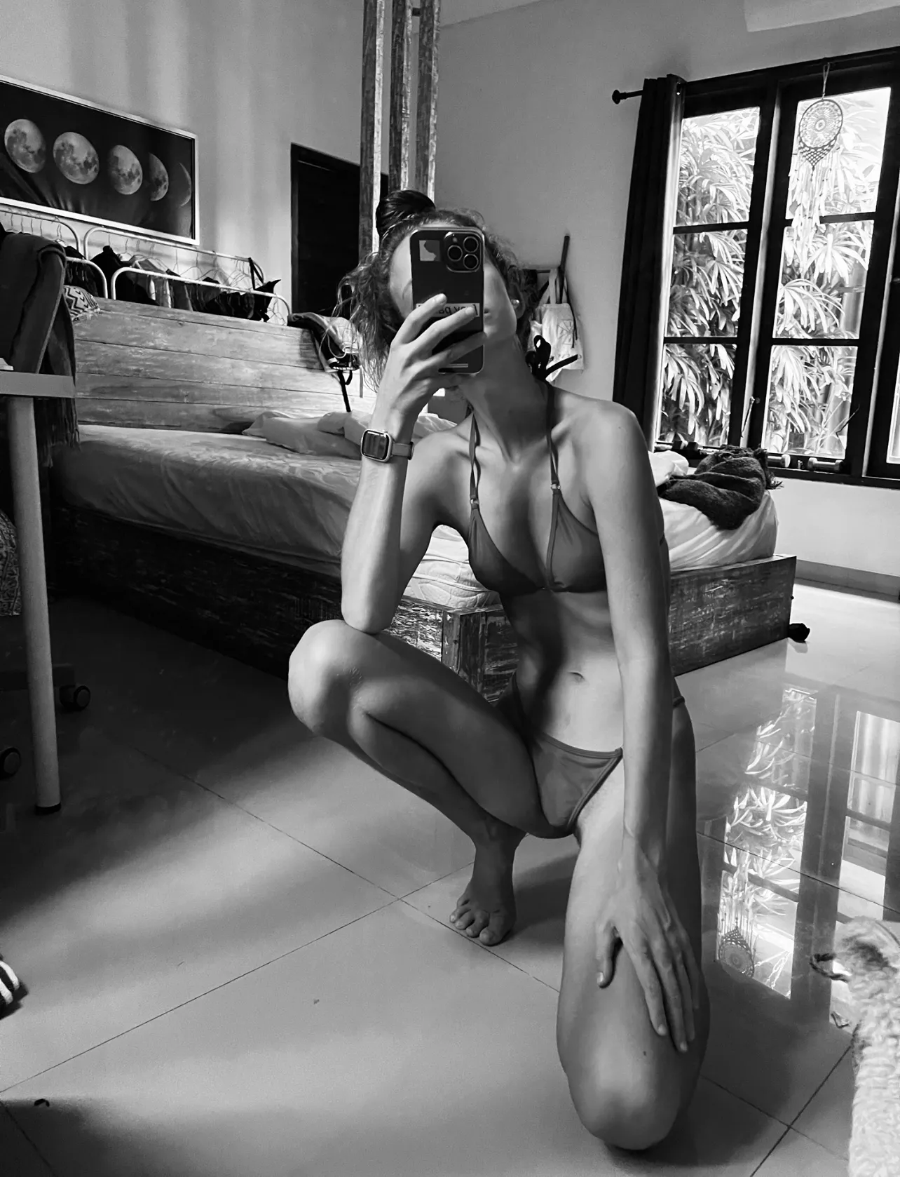 Self-made bikini and a pre-swim selfie 🥰 posted by lulusdreamz