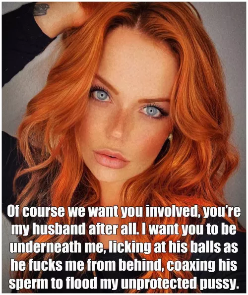 She’s so kind, involving you in the pregnancy… 🥰 by myheartinherhands