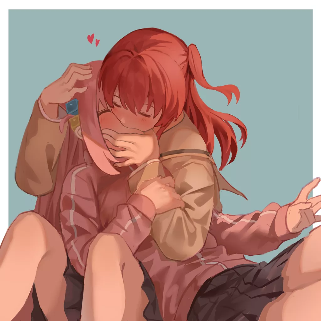 Sucking the life outta the waifu (By MILKTEA) [Bocchi the Rock!] posted by queshu22