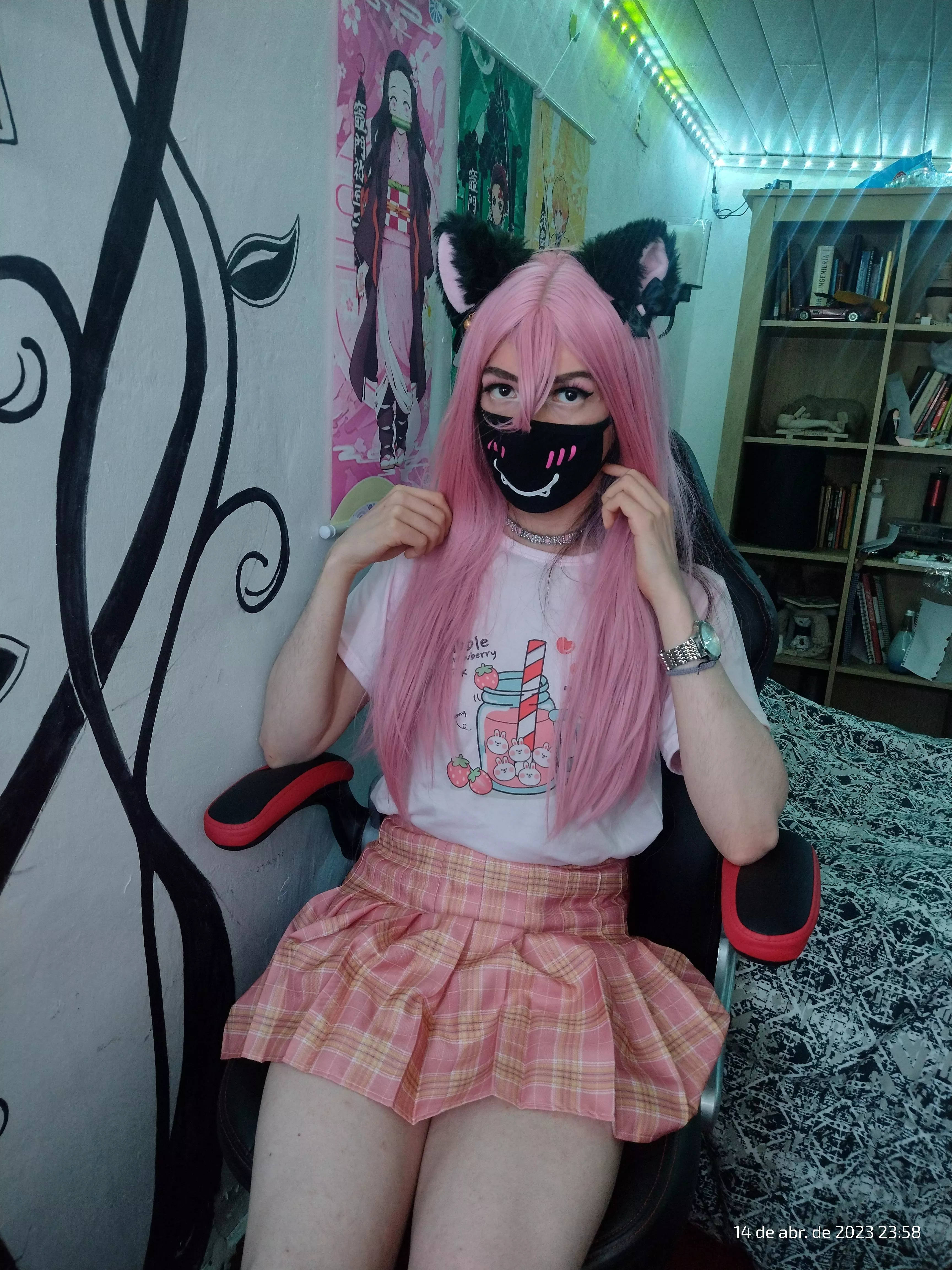 Today I dressed pink mode posted by _Yukiro_kun_