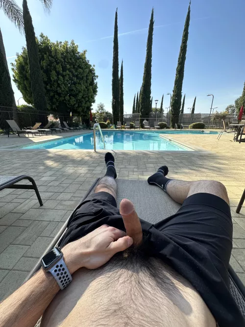 Waiting for someone to join me for a swim by Silent-Masterpiece-7