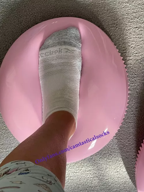 White Reebok Socks by camtasticalsocks