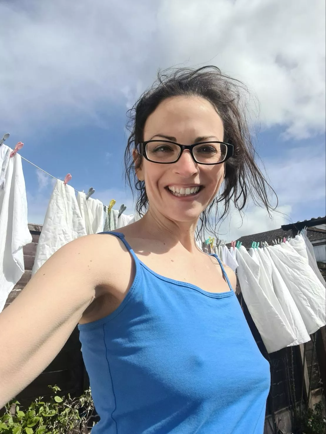 Windy day posted by Hotmilf_Rose