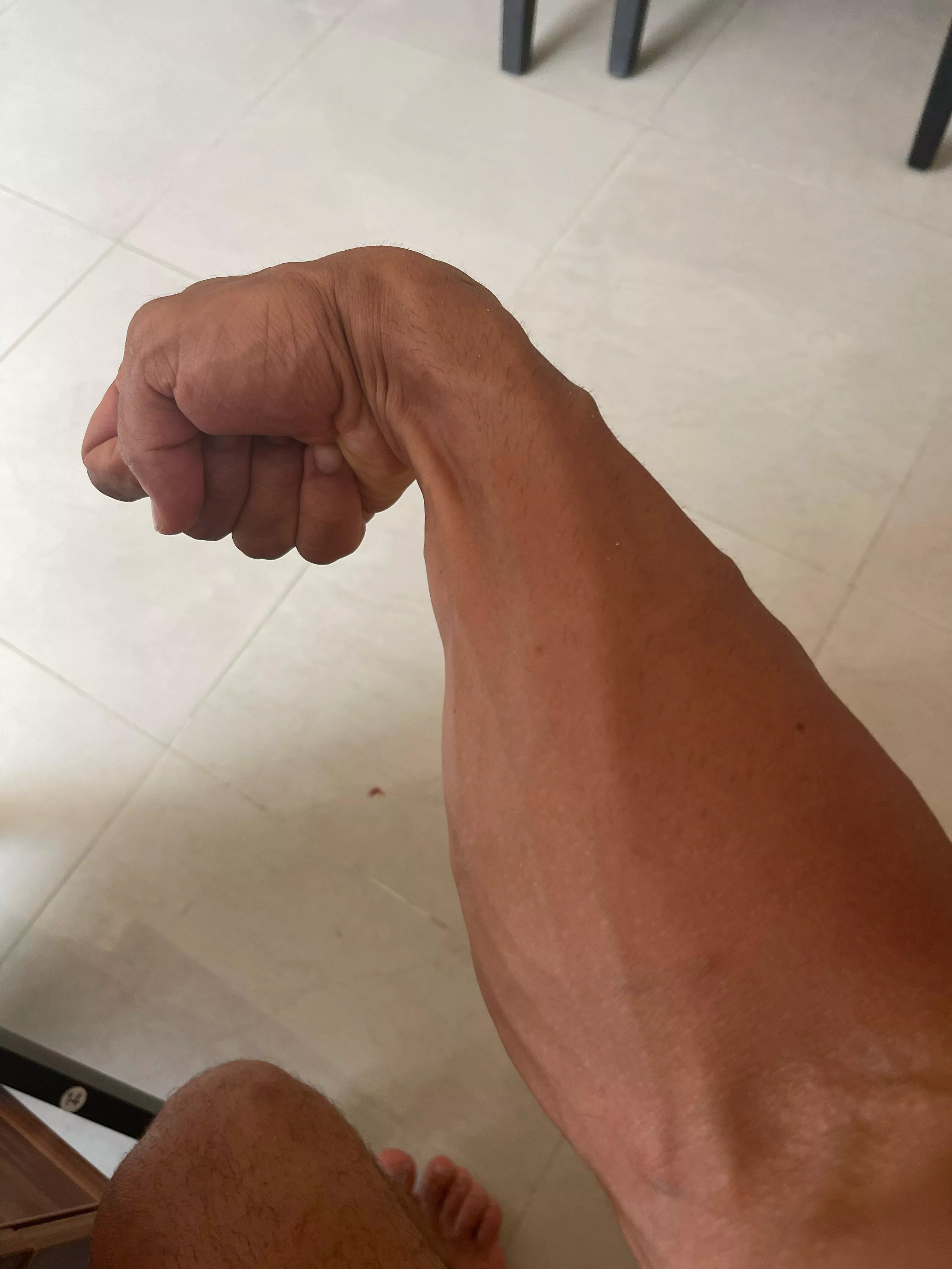 Would u touch my forearm? posted by superKoKhero