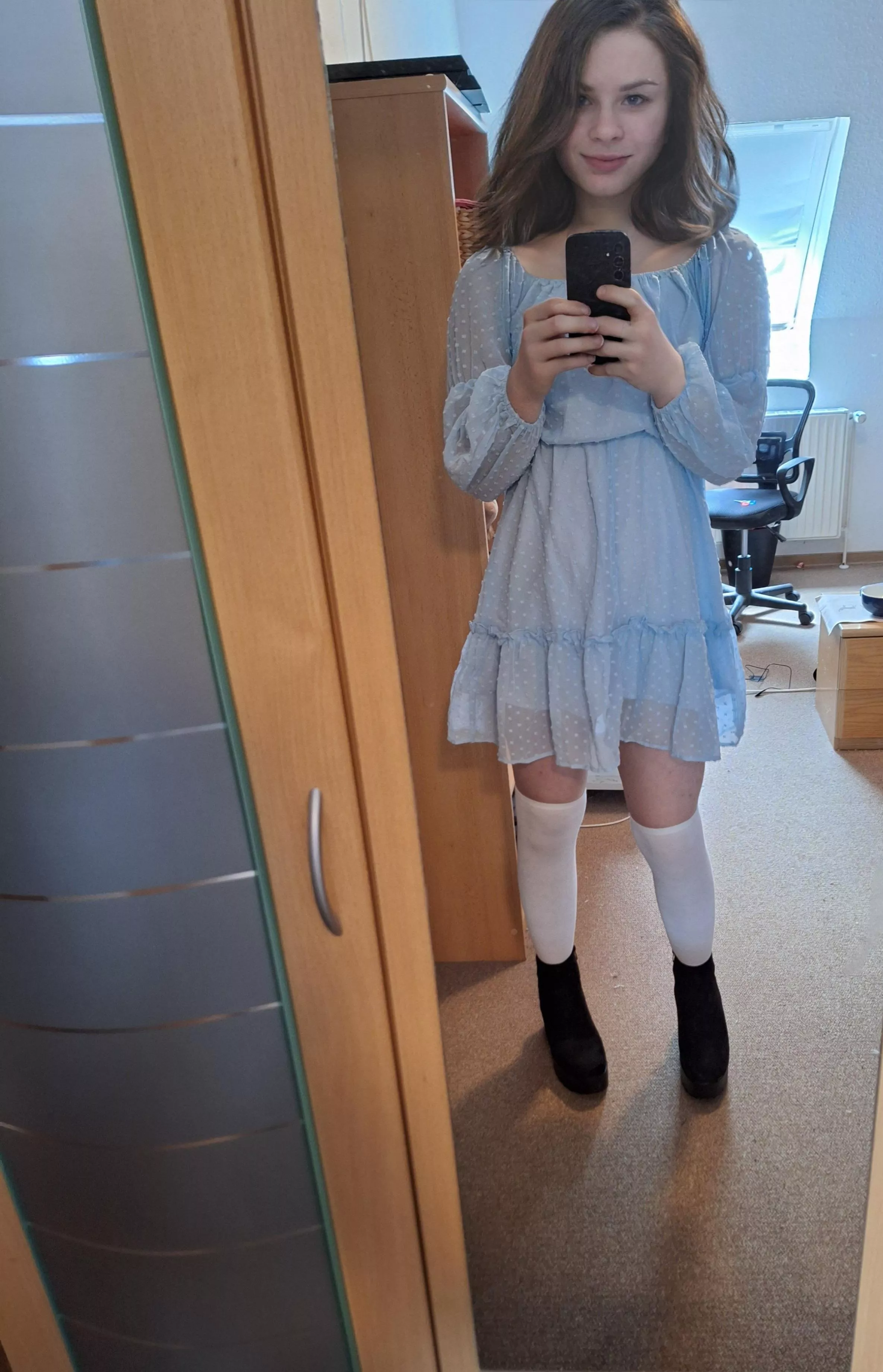 you like my new dress?😊 posted by XCrossdresser69X