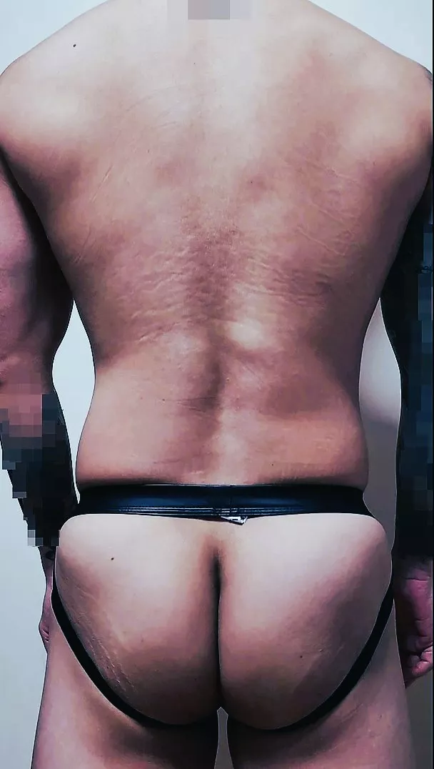 A pair of leather jockstraps posted by Academic-Damage-1958