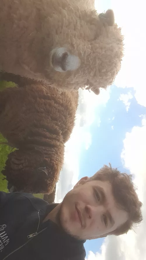 Ah yes, another animal selfie! Meet cookie and cream! by BrbMakingACuppaT