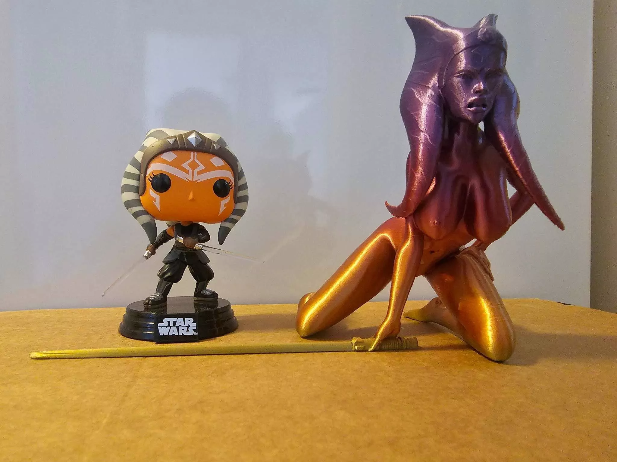 Ashoka 3D nude fan print (unknown/self) posted by MissPanthyr