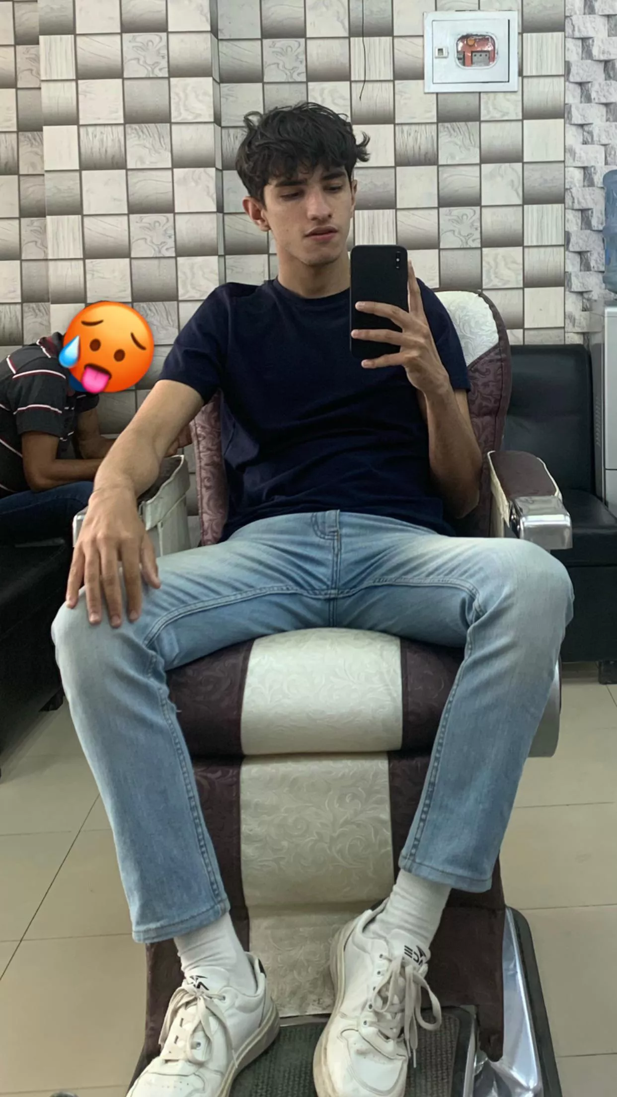 At the barbershop 💇 posted by Effective_Classic_67