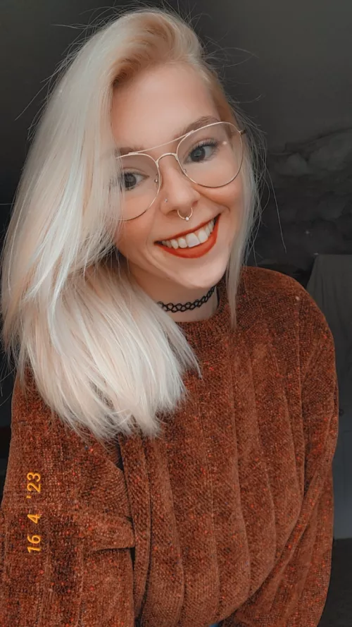 back to a blondie 🤍🤓 by xo_ryker