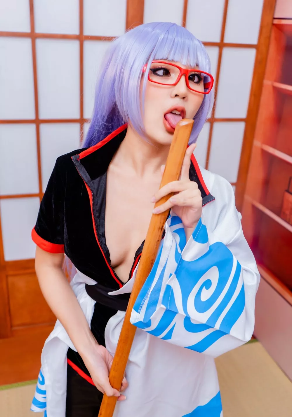 Can I watch anime after homework, daddy? 🐰 posted by embeddedstocking86