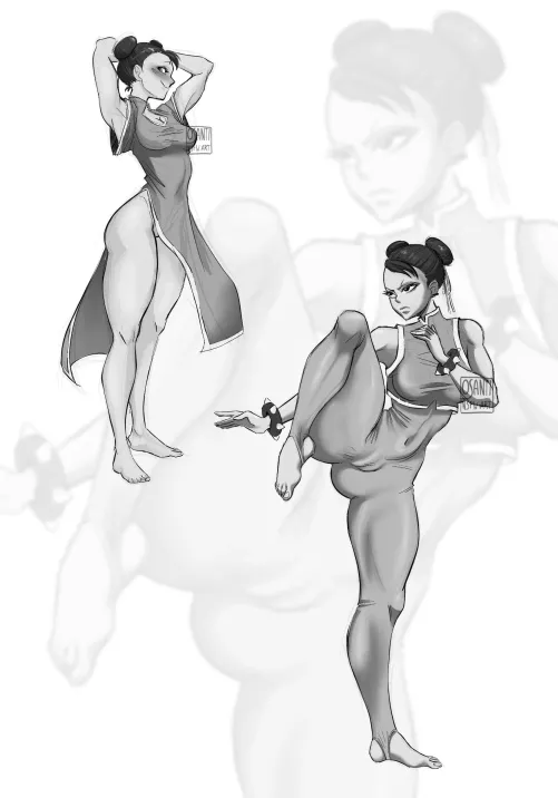 Chun-Li [OsantiNsfwArt] by OsantiNsfwArt