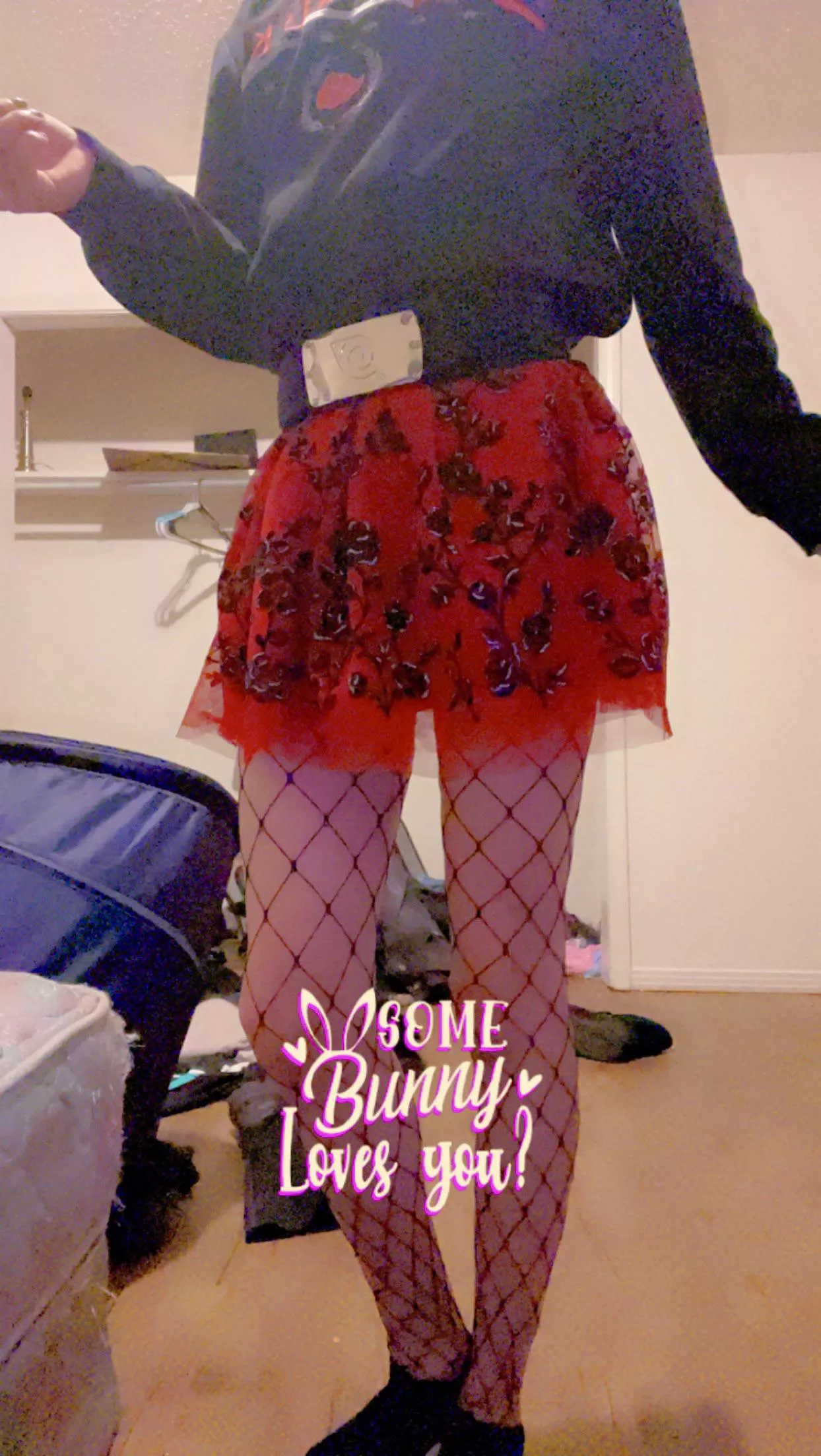 Decided to dress up after a long day of work uwu posted by UwUKittyboi