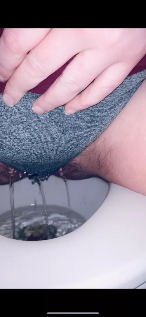 Didn’t have time to take my panties off first. by JustAnotherKnotSlut