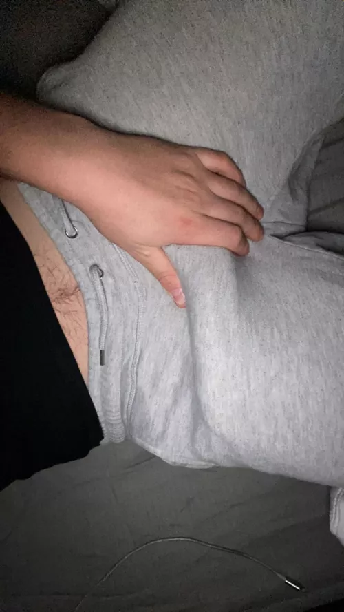 Gray joggers gotta love it by Murky-Pin7460