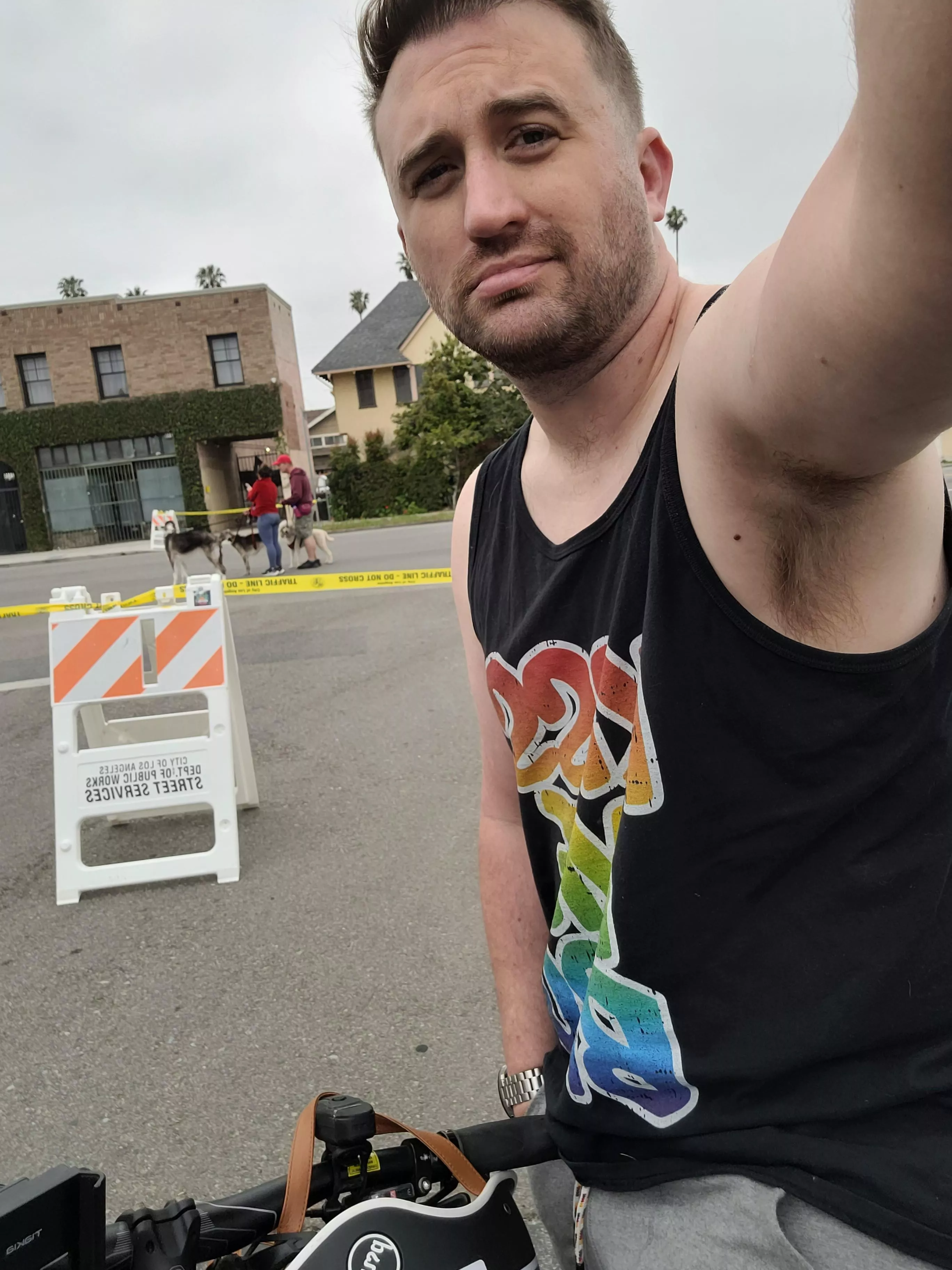 Had so much fun for my first time out at Ciclavia in LA 🚴‍♂️ posted by BryanCrayonston