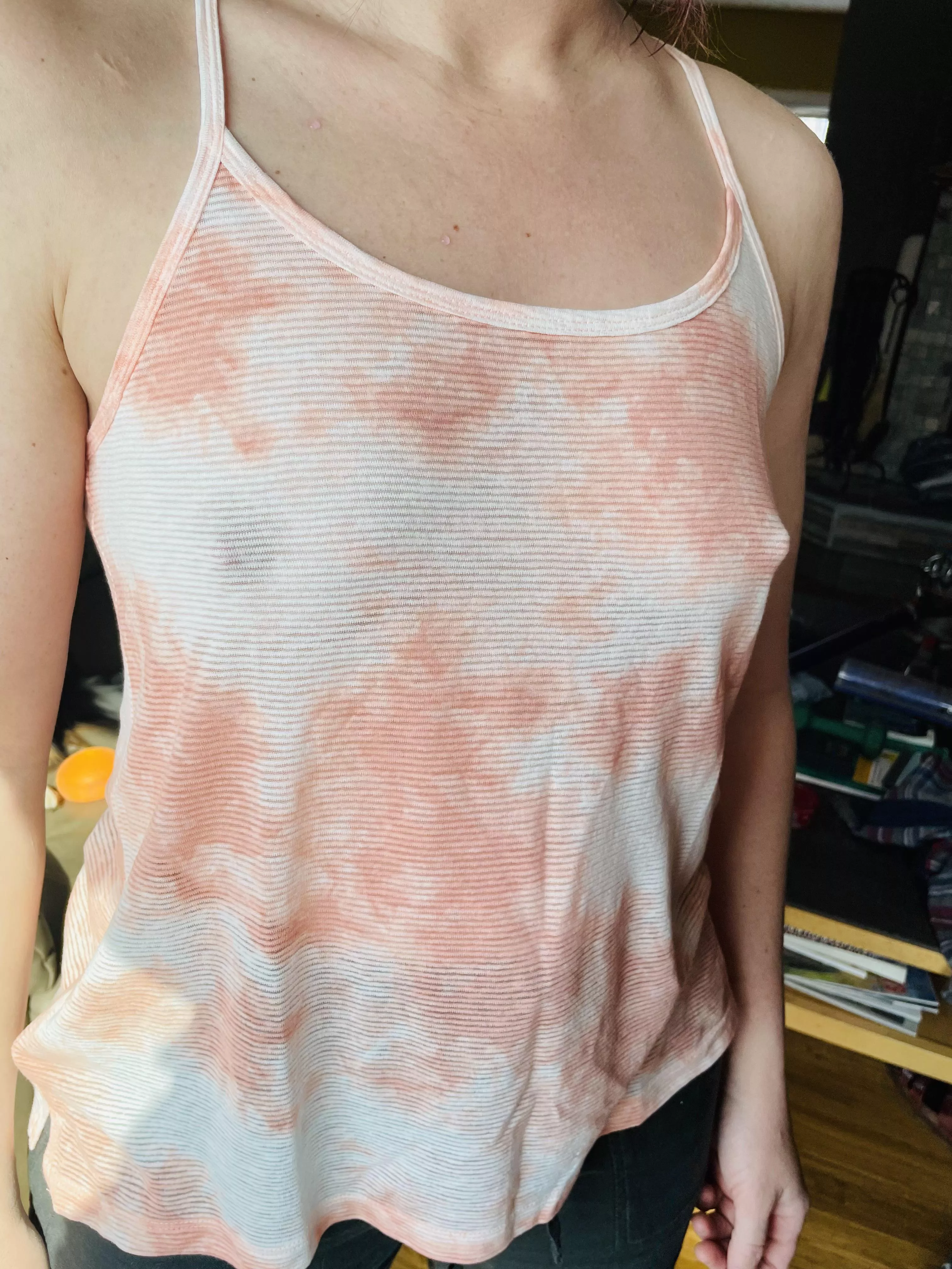Heading to the gym in my new tank - I love it. What do you think?? ✨ also made a video walking, might post it this week😏 posted by Curious_Contact2002