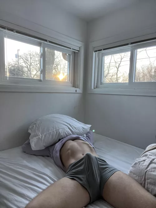 Huge boner bulge in my briefs by nate_archer