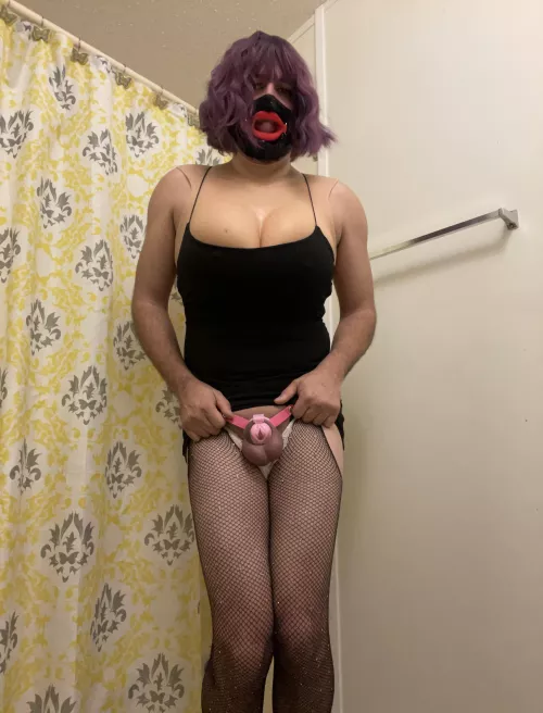 I love it when it squirts out the cage opening with anal only by Aggressive-Mouse-398