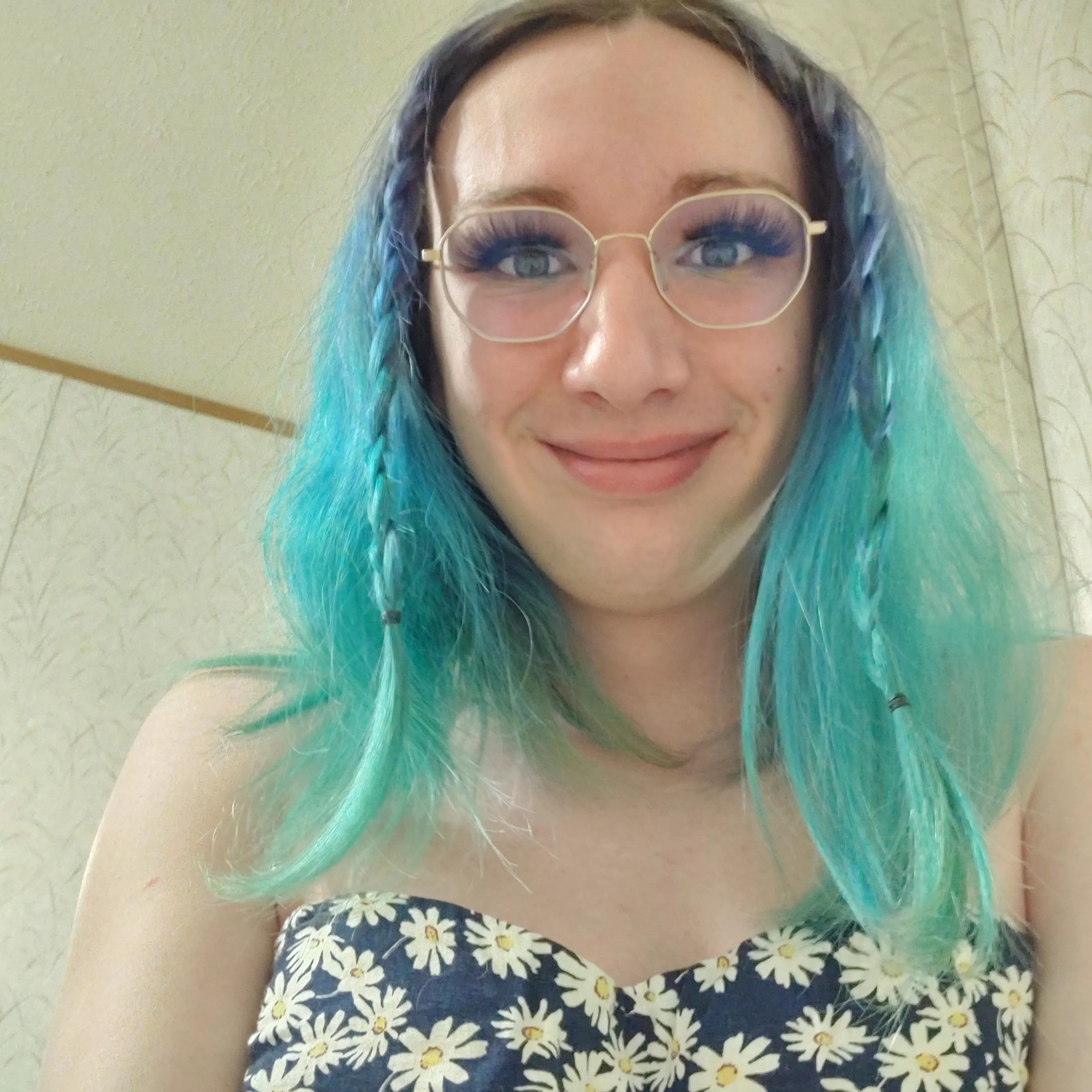 I'm just obsessed with my new glasses. What do you think of them? posted by Mariana--Trench