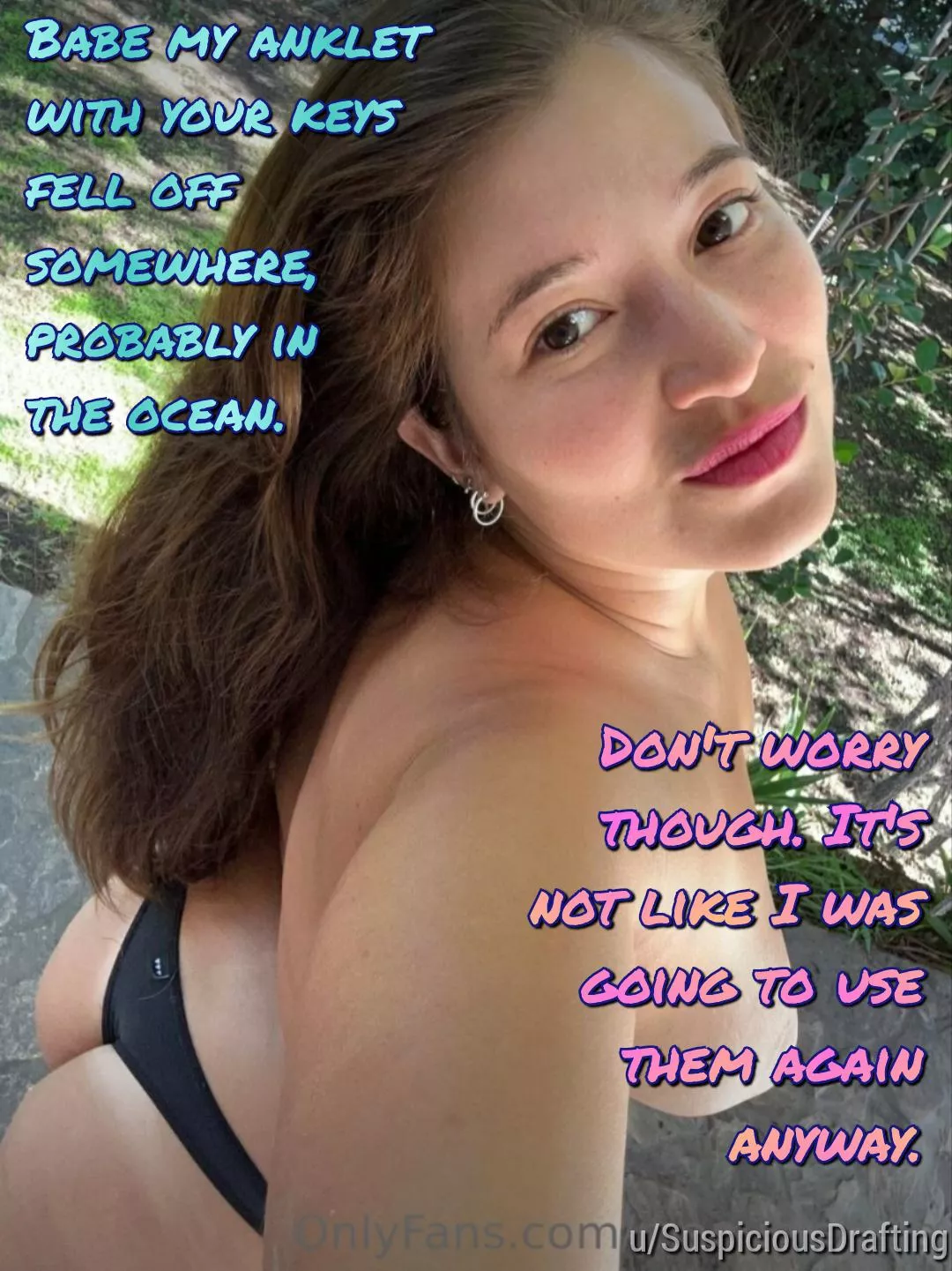 Just be grateful she didn't lose anything she needed. posted by slave4Cutiepiie